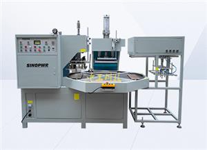 自動轉盤式熔切取3合1高周波機